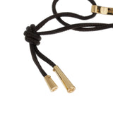 Louis Vuitton 18k Yellow Gold Bangle Leather Bracelet 0003640