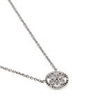Louis Vuitton Blossom BB Diamond Pendant Necklace 18K White Gold 0004147