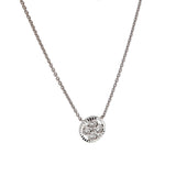 Louis Vuitton Blossom BB Diamond Pendant Necklace 18K White Gold 0004147
