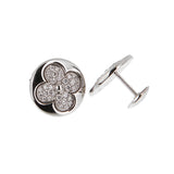 Louis Vuitton Diamond Blossom Sun Ear Stud 18K White Gold Earrings 0004118