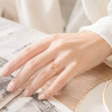 Louis Vuitton Ombre Blossom Ring 18k Rose Gold Diamond Monogram Flower Ring 0004058