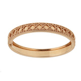 My Dior Cannage Woven Bangle Bracelet 18k Rose Gold 0004032