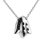 Piaget Vintage Diamond Tulip White Gold Pendant Necklace 0003179
