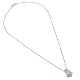 Piaget Vintage Diamond Tulip White Gold Pendant Necklace 0003179