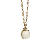 Pomellato Nudo Petit Diamond 18k Yellow Gold Pendant Necklace 0003690