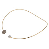 Pomellato Sabbia Choker Brown & White 18k Rose Gold Necklace 0003702