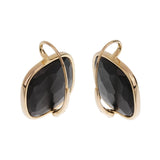 Pomellato Victoria 18k Rose Gold Black Jet Earrings 0003643