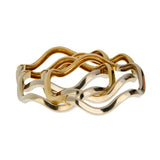 Pomellato Vintage 18k White & Yellow Gold Bangle Suite tiscp918271