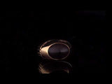 Boucheron Limited Edition 18k Rose Gold Wood Ring Sz 5 1/2