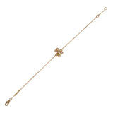 Van Cleef & Arpels Frivole Mini Diamond 18k Yellow Gold Bracelet 0004195
