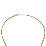 Van Cleef & Arpels Magic Alhambra Long Necklace, Malachite in 18k Yellow Gold 0004052