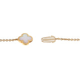 Van Cleef & Arpels Pure Alhambra Mother of Pearl Sautoir Necklace 18k Yellow Gold 0004061