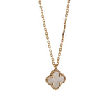Van Cleef & Arpels Sweet Alhambra Mother-of-Pearl Pendant 18K Yellow Gold 0004034