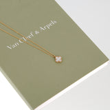 Van Cleef & Arpels Sweet Alhambra Mother-of-Pearl Pendant 18K Yellow Gold 0004034