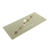 Van Cleef & Arpels Vintage Alhambra 18k Rose Gold Mother of Pearl Bracelet 0003955