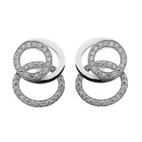 Audemars Piguet Millenary Diamond White Gold Earrings 0000873