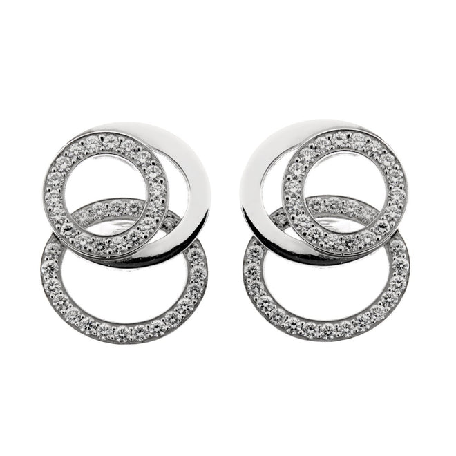 Audemars Piguet Millenary Diamond White Gold Earrings 0000873