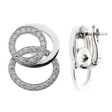 Audemars Piguet Millenary Diamond White Gold Earrings 0000873