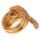 Audemars Piguet Rose Gold Diamond Cocktail Ring 0001929