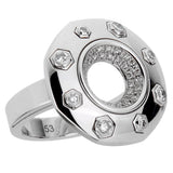 Audemars Piguet Royal Oak Diamond White Gold Ring 0001547