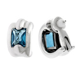 Audemars Piguet Topaz 18k White Gold Earrings 0000879
