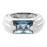 Audemars Piguet Topaz White Gold Ring 0000876