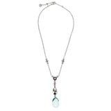 Bvlgari Mediterranean Eden Diamond & Topaz Amethyst White Gold Necklace 429274003348