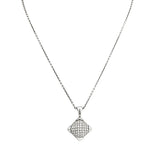 Bvlgari Pyramid Diamond White Gold Pendant Necklace 1rr1382699