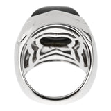 Bvlgari Pyramid Onyx White Gold Cocktail Ring 0003329
