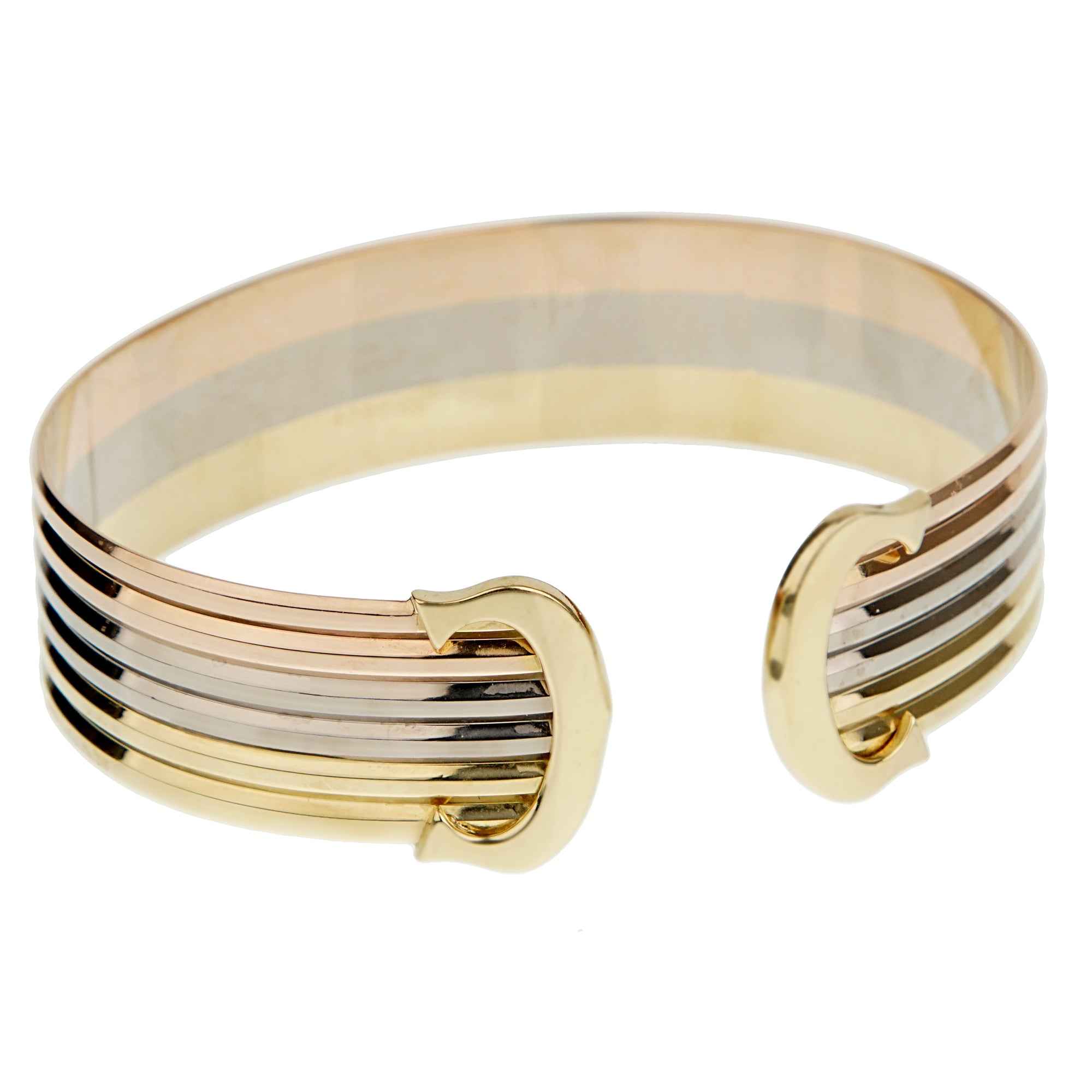 Cartier Panthere De Cartier With Double C Bracelet in 18k Pink Gold