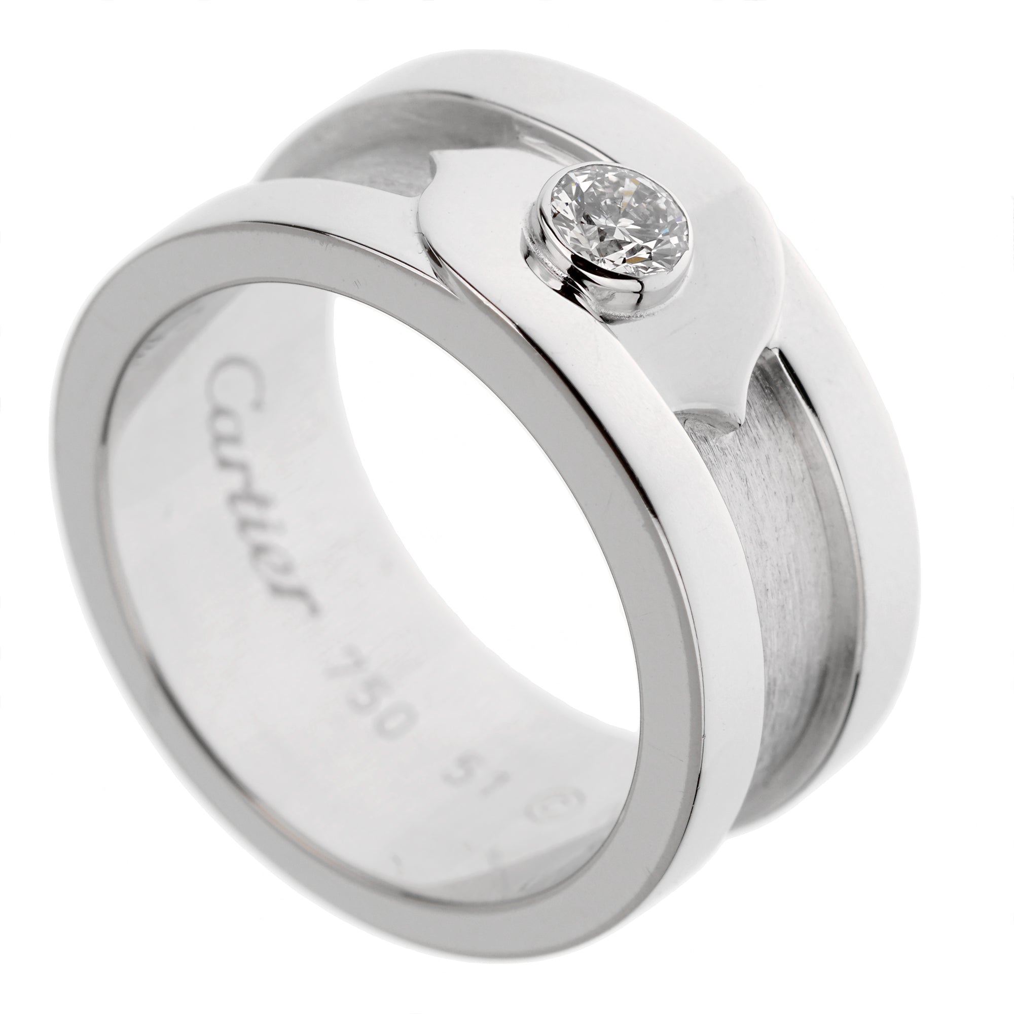 Cartier simple best sale ring