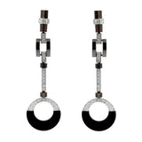 Cartier Ceramic & Diamond Drop Necklace Suite 0000579