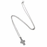 Cartier Diamond Cross Platinum Necklace 0000101