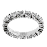 Cartier Diamond Eternity Platinum 2.68ct Ring CRT1022