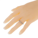 Cartier Diamond Eternity Platinum Ring 0000119