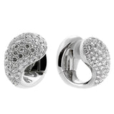 Cartier Diamond Pave Huggy Earrings CRT10012