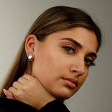 Cartier Diamond White Gold Earrings 0000082