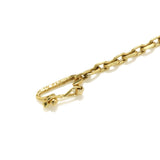 Cartier Double C Diamond Gold Necklace 0001546
