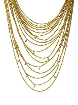 Cartier Draperie de Decollete Diamond Gold Necklace 0000088