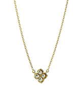 Cartier Flower Diamond Gold Necklace CRT6998