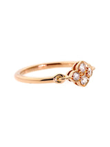 Cartier Flower Diamond Gold Ring 0000329