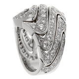 Cartier High Jewelry Pave Diamond Cocktail White Gold Ring 0002633