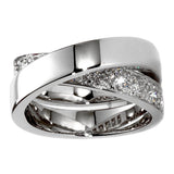 Cartier Nouvelle Vague Diamond White Gold Ring 261235000000-1