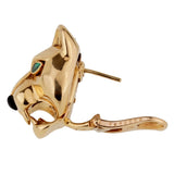 Cartier Panthere Day Night 18k Gold Drop Earrings 0001052