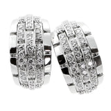Cartier Panthere Oriane Diamond White Gold Earrings 0000080