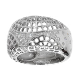 Cartier Paris Diamond White Gold Cocktail Ring 0000149