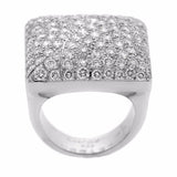 Cartier Pave Diamond White Gold Ring 0000138
