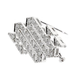 Cartier Platinum Diamond Brooch Necklace 0000576