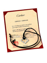 Cartier Quatrefoil White Gold Necklace 0000103