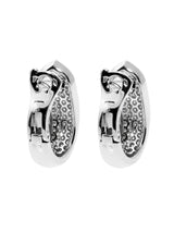 Cartier Ruban Diamond White Gold Earrings 0000084